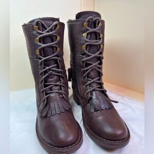 UGG Black Leather Boots
